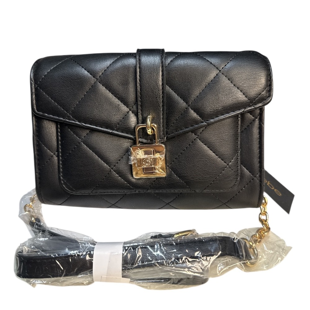 Bebe Kellen Crossbody Bag Black Women's‎ Purse NWT Stylish Everyday Handbag